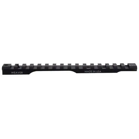 Weaver Mounts 99492 Multi-Slot Savage 10-16 Short Action Extended Black Anodized 20MOA