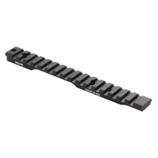 Weaver Mounts 99498 Multi-Slot Savage Short Action Extended Black Anodized