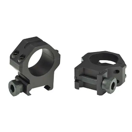 WEAVER PICATINNY FOUR HOLE RINGS 1" X-HIGH MATTE