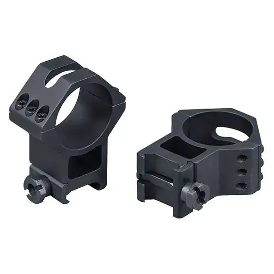 Weaver Mounts 99689 Six Hole Picatinny Tactical Rings 1" High Black Hardcoat Anodized