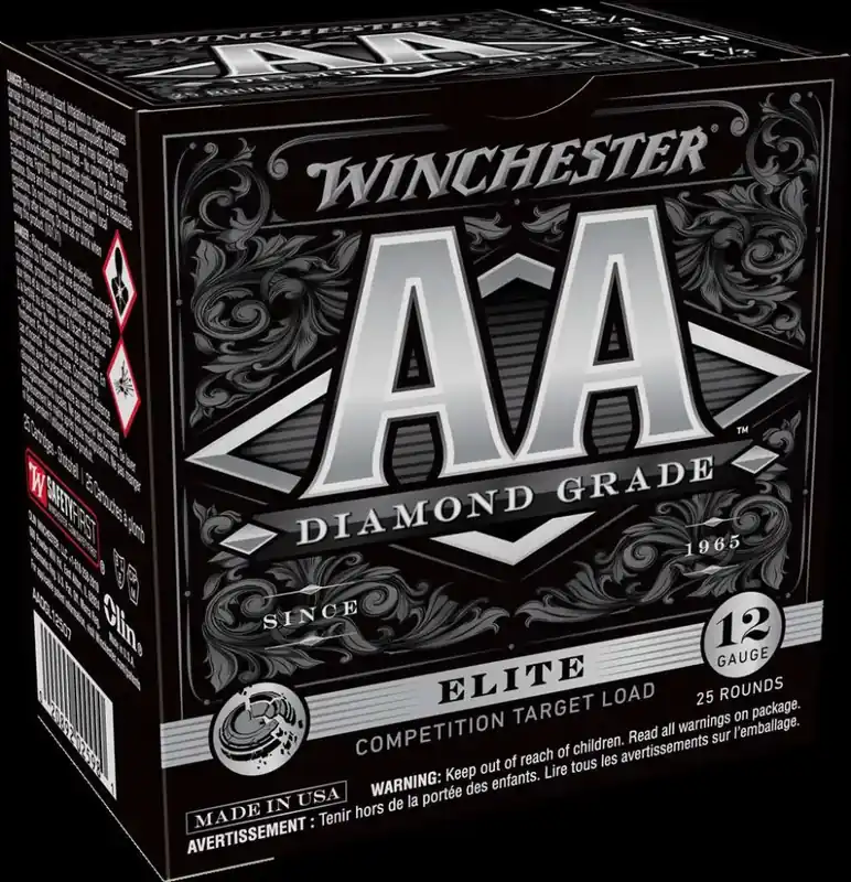 Winchester Ammo AADGL12507 AA Diamond Grade 12 Gauge 2.75 1 oz 7 Shot 25 Round Box