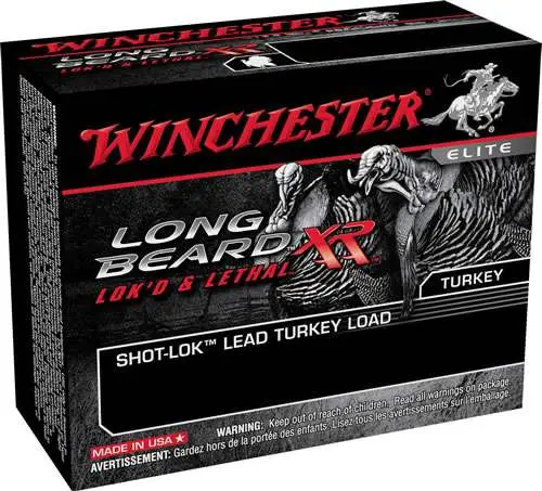 Winchester Ammo STLB2035 Long Beard XR Shot-Lok 20 Gauge 3 1 1/4 oz 5 Shot 10 Round Box