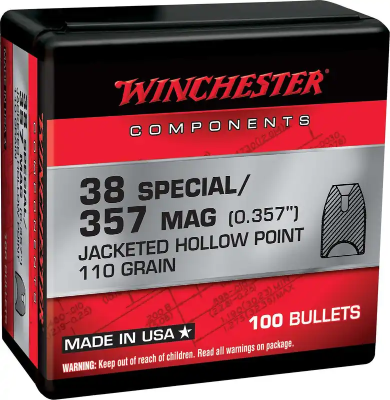 WIN WB38HP110X BUL 38SP 110 JHP RETAIL 100/10