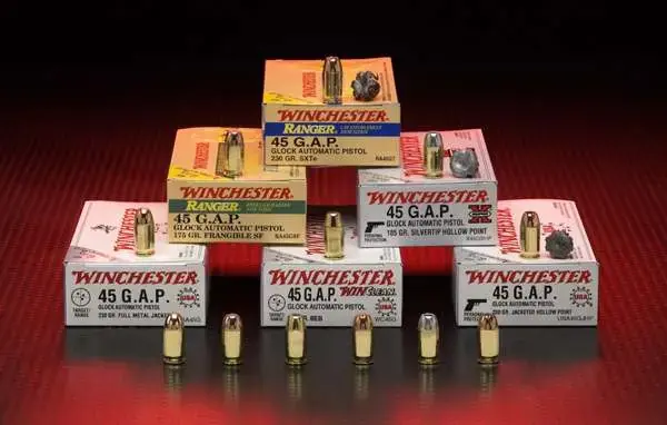 Winchester Ammo WC452 Super-X 45 ACP 230 gr Brass Enclosed Base 50 Round Box