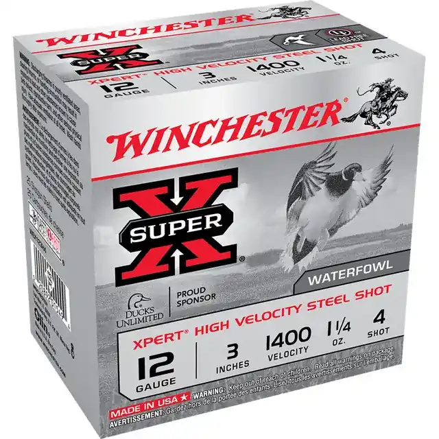 WIN 12G 3" 1-1/4 #4 HV STEEL
