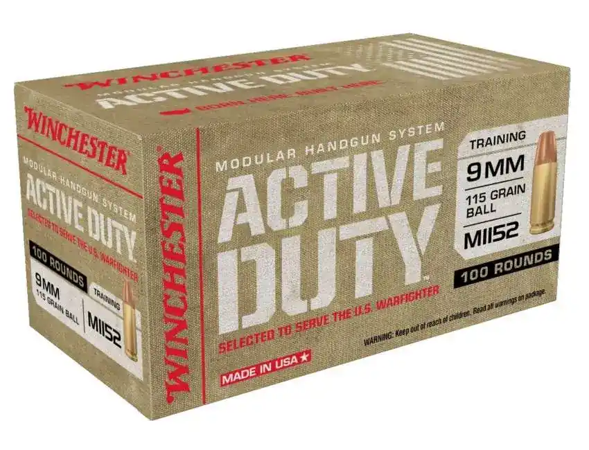 Winchester, Active Duty, 9MM, 11