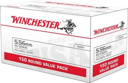 Winchester USA 5.56x45mm NATO 55