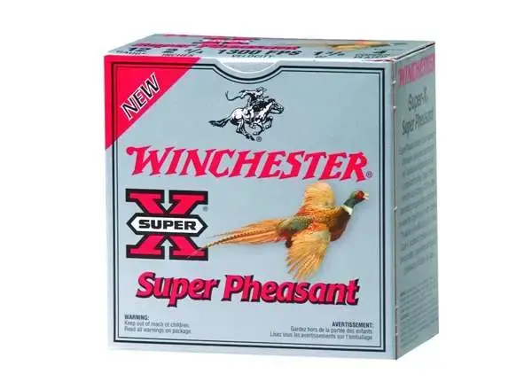 Winchester Ammo X12PHV5 Super Pheasant HV High Brass 12 Gauge 2.75 1 3/8 oz 5 Shot 25 Round Box