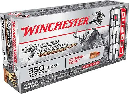 WIN DEER SEASON XP CP 350LEG 150GR 20 Round Box