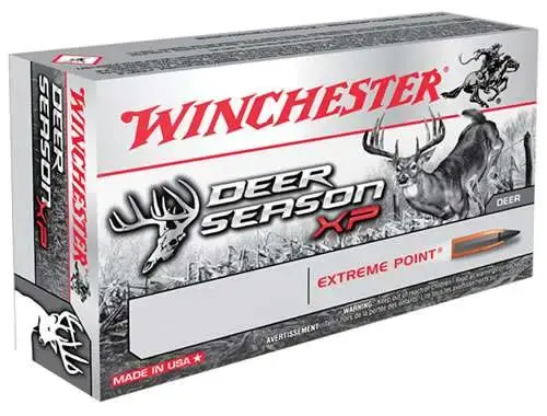Winchester Ammo X450DS Deer Season XP 450 Bushmaster 250 gr Extreme Point 20 Round Box