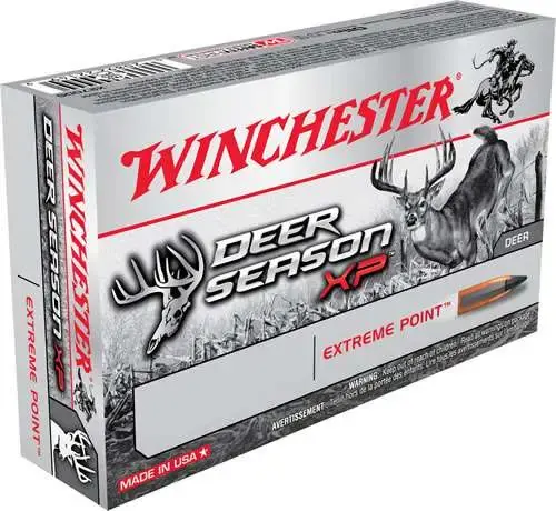 Winchester Ammo X65DS Deer Season XP 6.5 Creedmoor 125 gr Extreme Point 20 Round Box
