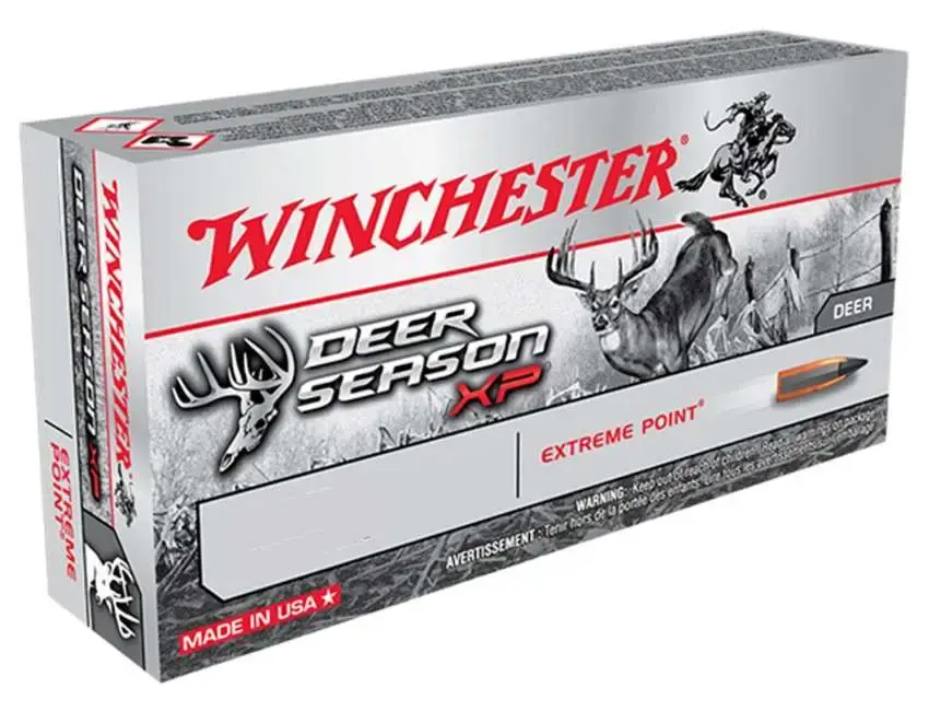 Winchester Ammo X76239DS Deer Season XP 7.62x39mm 123 gr Extreme Point 20 Round Box