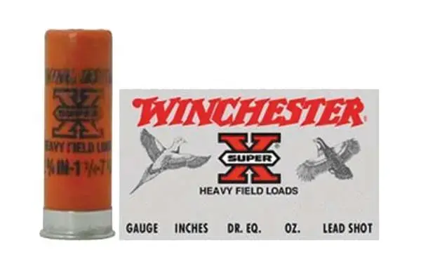 Winchester Ammo XU12SP8 Super-X Heavy Game Load 12 Gauge 2.75 1 1/4 oz 8 Shot 25 Round Box