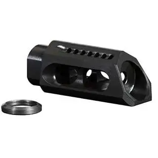 Yankee Hill 26MBA Slant 5.56 NATO Muzzle Brake 1/2"-28 tpi Black Steel