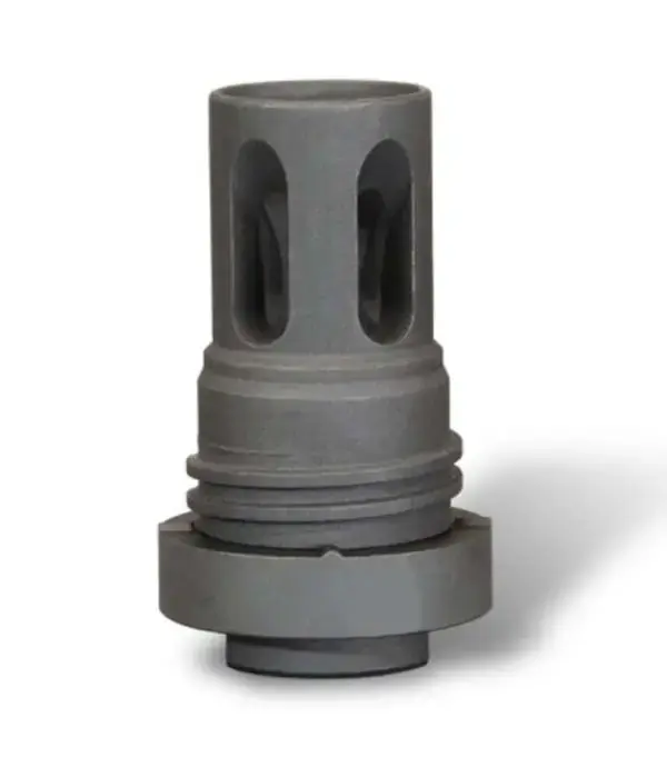 Yankee Hill 431524A Mini QD Flash Hider 5.56 NATO Black Phosphate 5/8"-24 tpi