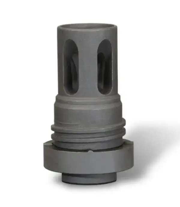 Yankee Hill 431528A Mini QD Flash Hider 5.56 NATO Black Phosphate 1/2"-28 tpi
