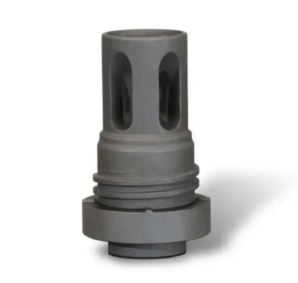 Yankee Hill 431536A Mini QD Flash Hider 5.56 NATO Black Phosphate 1/2"-36 tpi