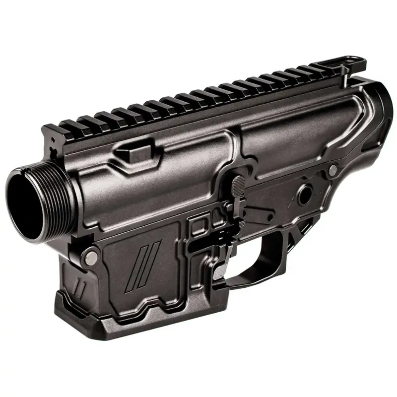 ZEV RECSET308BIL Billet Large Frame Receiver AR-15 Rifle 308 Win,7.62x51mm NATO Black Hardcoat Anodized