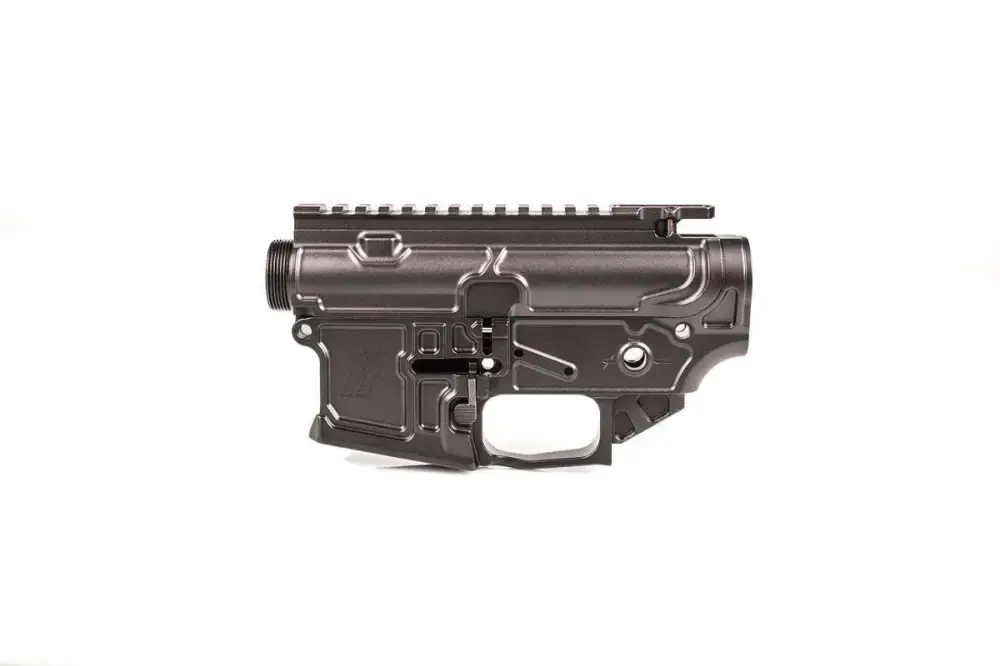 ZEV RECSET556BIL AR15 Billet Receiver AR-15 AR Platform 223 Remington/5.56 NATO Black Hardcoat Anodized