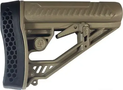 Adaptive Tactical EX Performance M4-Style Rifle Stock Polymer Flat Dark Earth