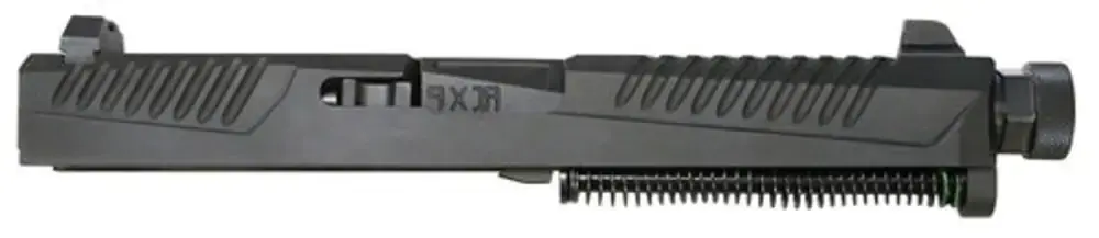 Adams Arms VDI Slide Assembly Brawler 17 9mm Stainless Steel Black Melonite/PVD