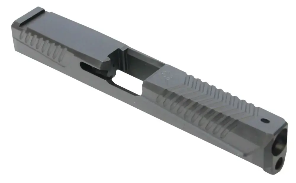 Adams Arms VDI Stripped Slide Assembly Brawler 17 9mm Stainless Steel Black Melonite/PVD
