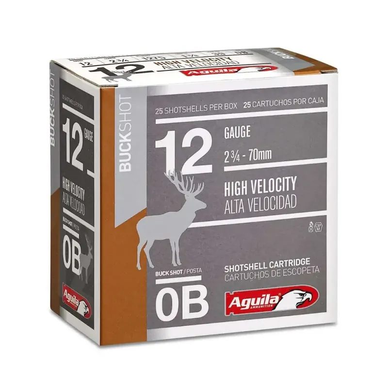 Aguila Ammunition 12 Gauge 25 Ro