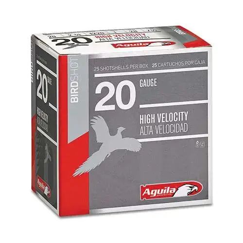 Aguila 1CHB2006 Field 20 Gauge 2.75 1 oz 6 Shot 25 Round Box