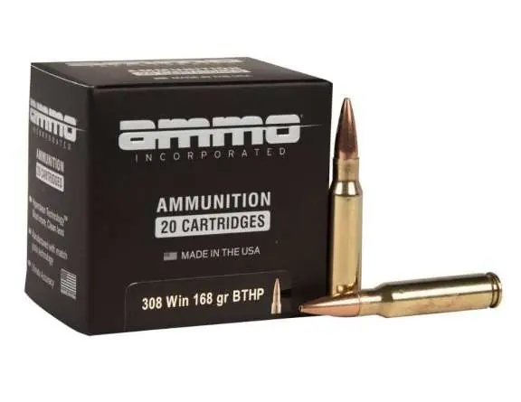 AMMO INC AMO SIGNATURE SERIES 308 WIN 168GR BTHP 20RD BX