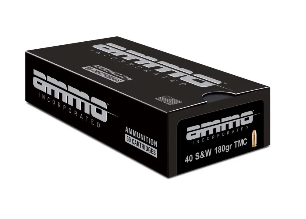 AMMO INC .40 S&W 180 GR, 50 rnds