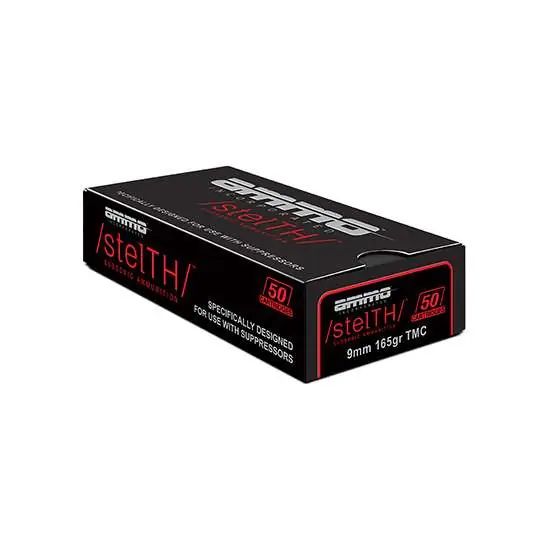 AMMO INC AMO STEALTH 9MM 165GR TMC 50RD BX