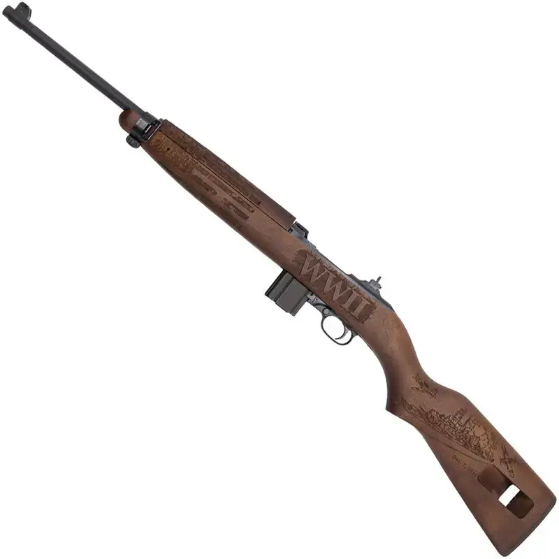 Auto Ordnance AOM130C1 M1 Carbine WWII Vengeance 30 Carbine 18" 15+1 Black Parkerized Wood Right Hand