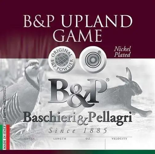 B&P Upland Game G 12 ga. 2 3/4in 1 1/4oz-6 shot 1400fps 25 rds/box ammo