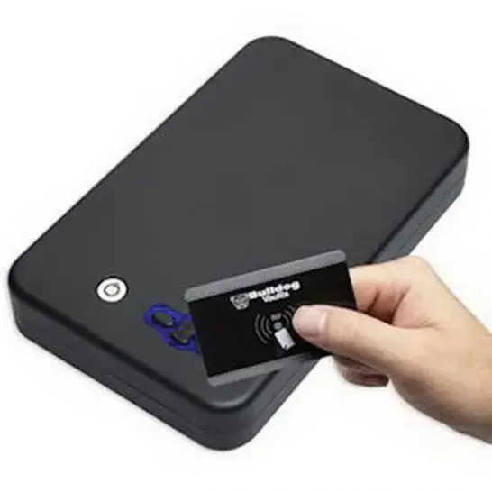 Bulldog BD1135 Personal Vault Electronic RFID Black 16 Gauge Steel