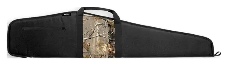 Bulldog BD21044 Camo Panel Rifle Case 44" Black w/Realtree AP Panel Nylon Scoped Rifle