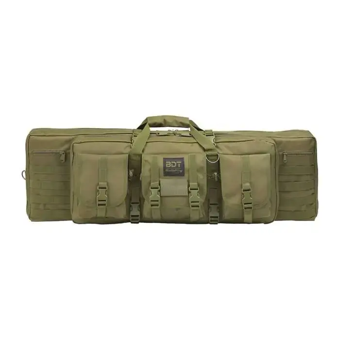 Bulldog BDT40-43G Tactical Single Rifle Case 43" Green Nylon Rifle