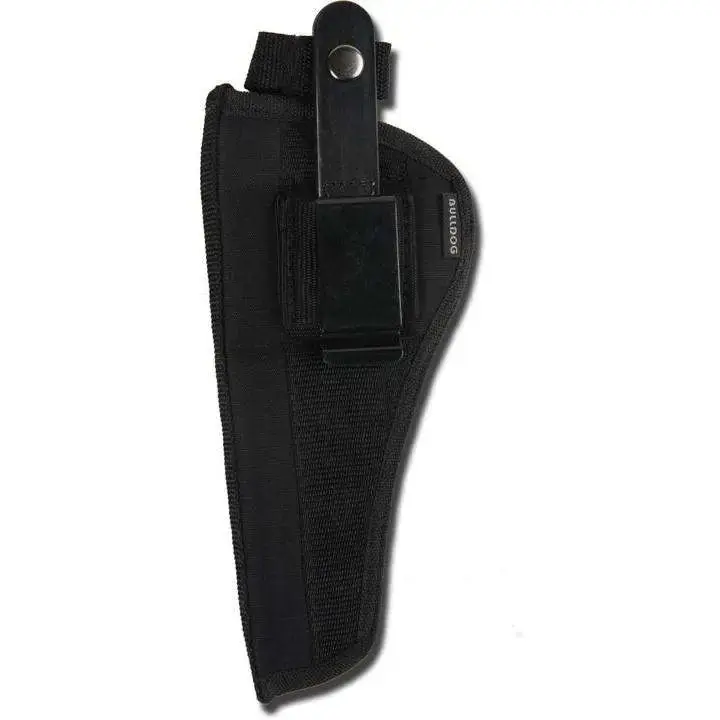 Bulldog FSN12 Extreme Black Nylon OWB 3-4" Med Frame Revolver, Most Ambidextrous Hand
