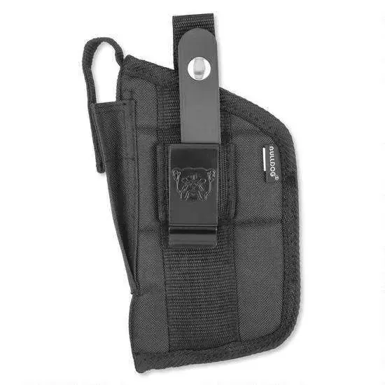 Bulldog FSN19C Extreme Black Nylon Belt 2.5-3.75" Compact Auto, Most Ambidextrous Hand