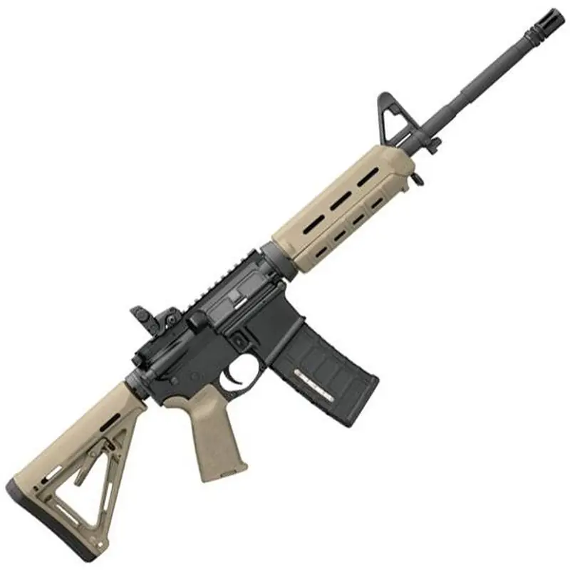 Bushmaster XM-15 Carbine 223 Rem,5.56 NATO 16" 30+1 Black Flat Dark Earth Adjustable Magpul MOE Stock