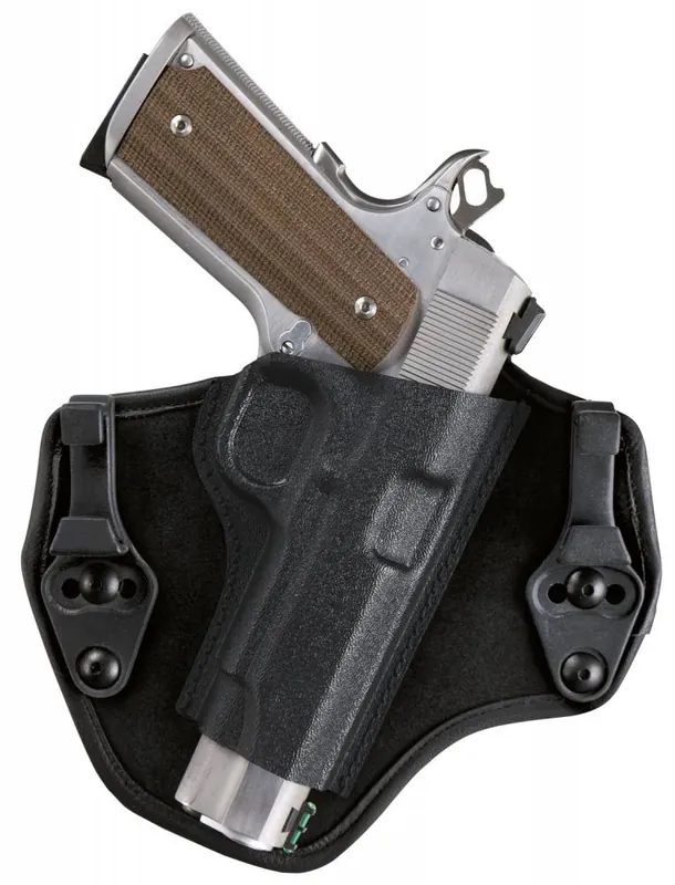 Bianchi 25744 Suppression IWB Glock 17 Leather/Thermoplastic Black