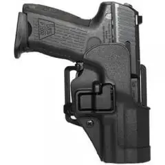 Blackhawk 410510BKL Serpa CQC Concealment Black Matte Polymer OWB S&W 5900 & Certain 4000 Series Left Hand