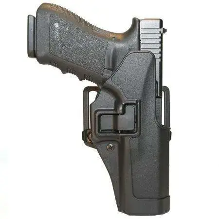 Blackhawk 410532BKR Serpa CQC Concealment Black Matte Polymer OWB Taurus 85 2" 5-Shot 38 Spl Right Hand