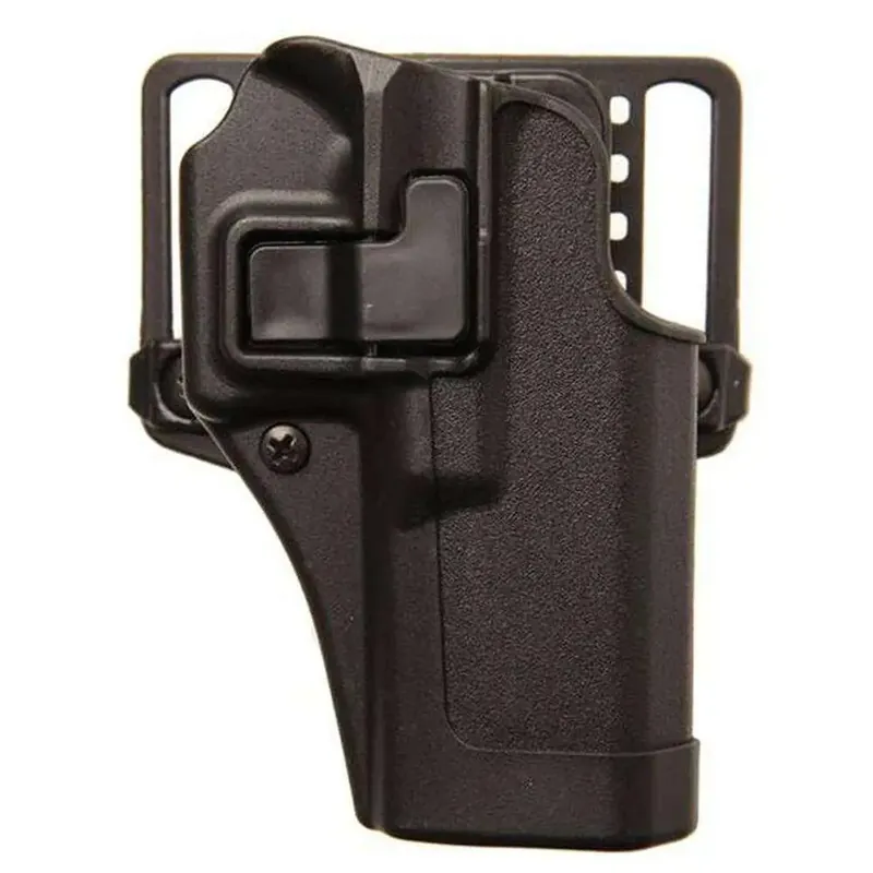Blackhawk 410544BKR Serpa CQC Concealment Black Matte Polymer OWB Taurus Judge 3" Cylinder Right Hand