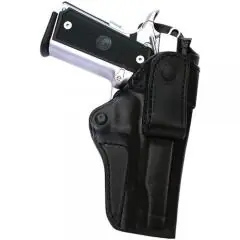 Blackhawk 420403BKR Inside The Pants IWB Fits Glock 9/40 Leather Black