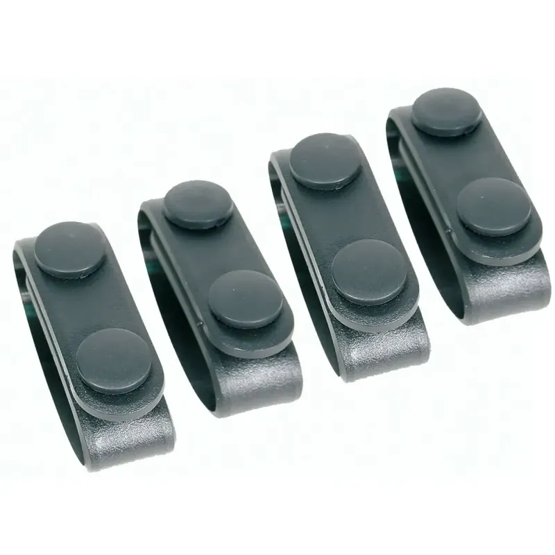 Blackhawk 44B300BK Belt Keeper 2.25" Black Nylon Molded Snap Mount