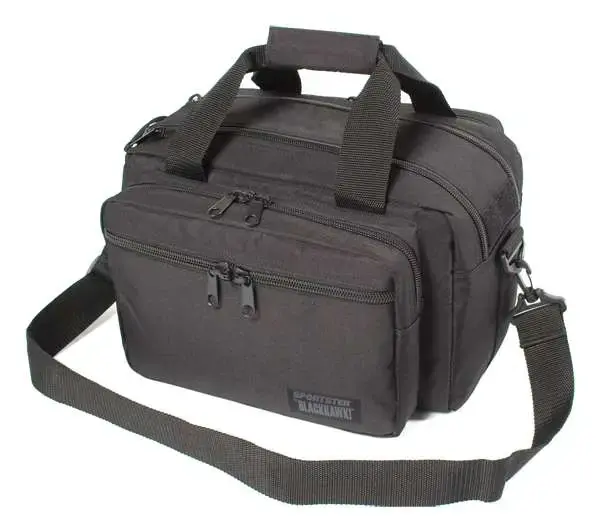Blackhawk 74RB01BK Sportster Deluxe Range Bag Black 600D Polyester