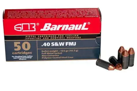 Barnaul .40S&W 165gr FMJ
