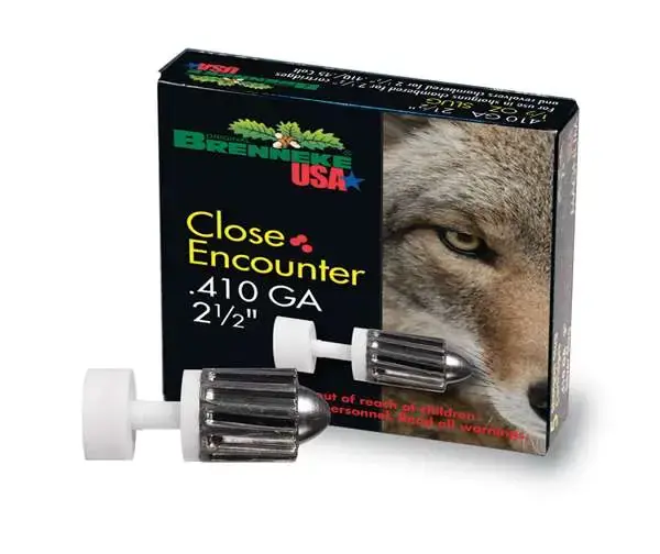 BRENNEKE USA .410 2.5" CLOSE ENCOUNTER 1/4OZ. SLUG 5PK.