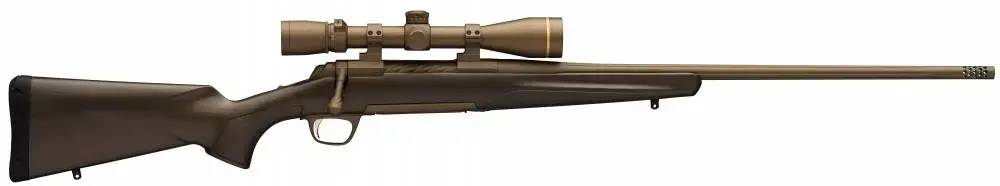 Browning 035418218 X-Bolt Pro 308 Win 4+1 22" Burnt Bronze Cerakote Fixed w/Textured Grip Panels Stock Right Hand