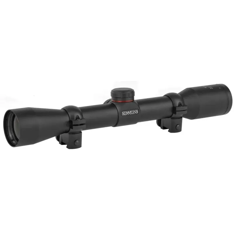 Simmons 22 Mag 4x 32mm Obj 21.00 ft @ 100 yds FOV 1" Tube Black Matte Finish Truplex